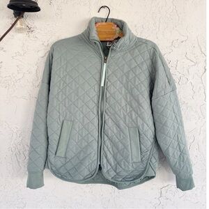 Avalanche Women's Quilted Jacket - Light Green